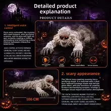 Crawling mummy Halloween decoration product details